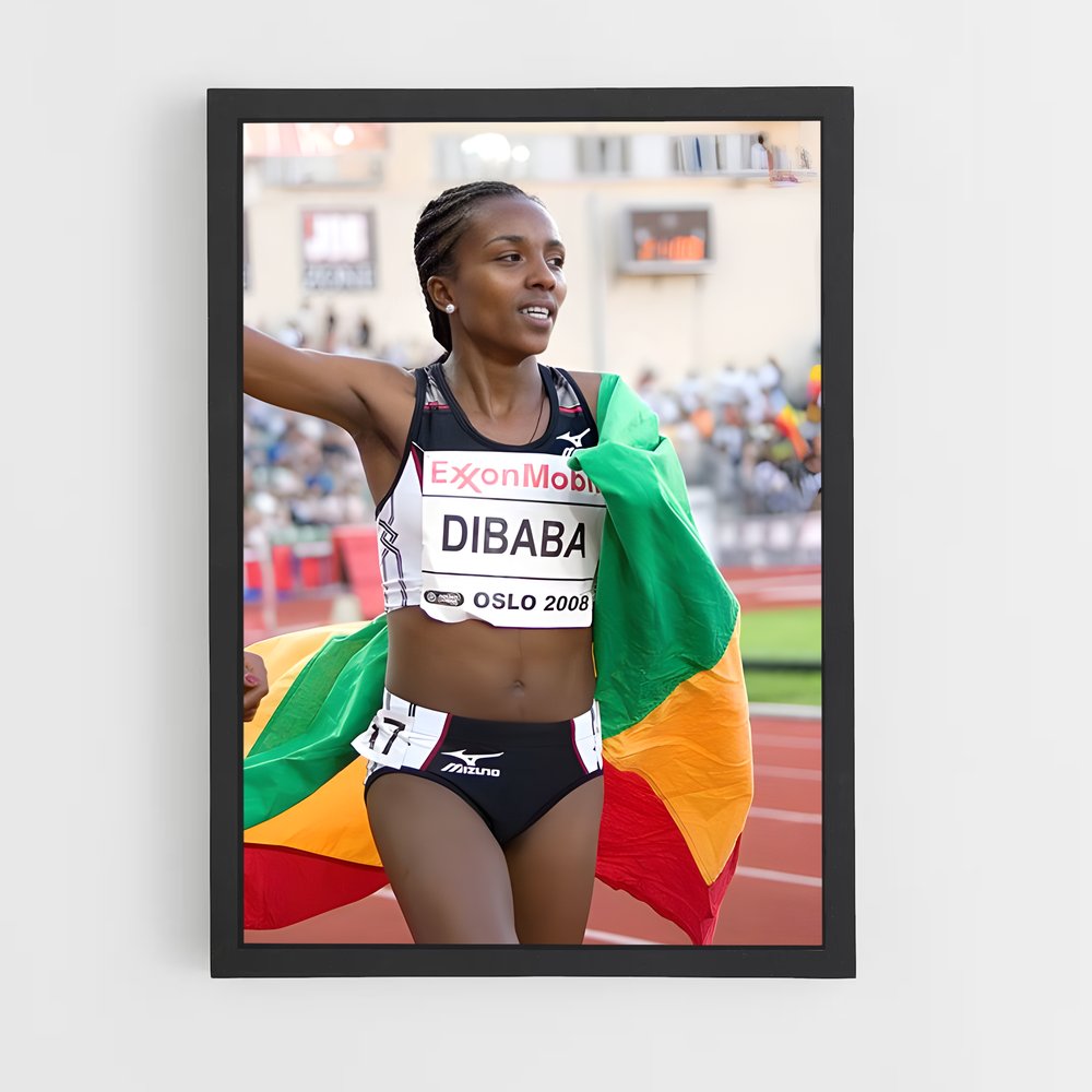 Poster Élan d'Audace – affiche Athlétisme (vue 2)